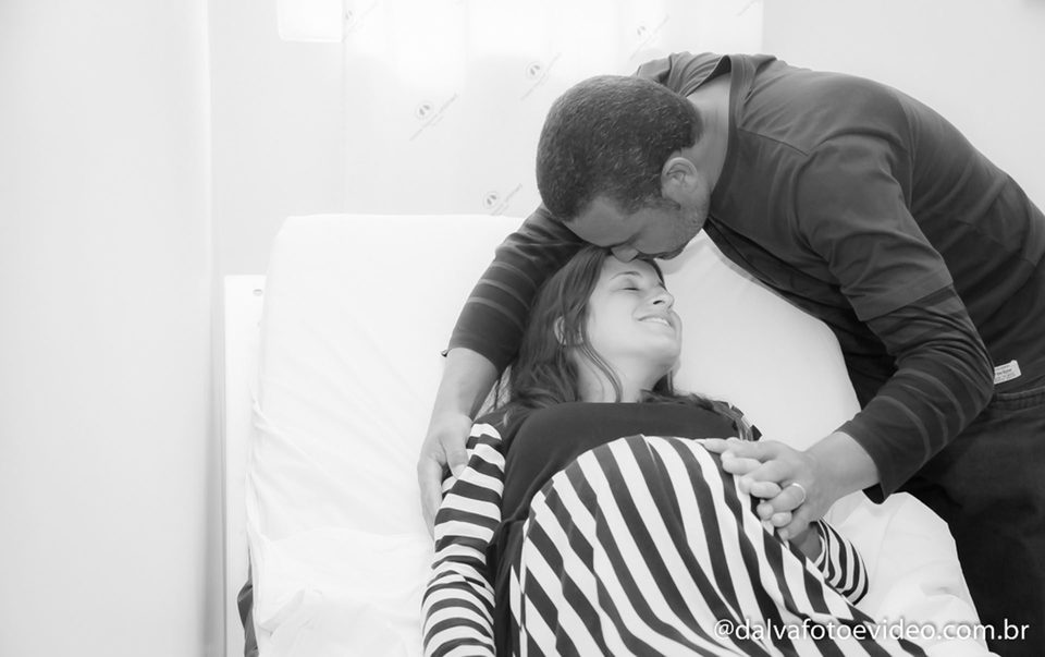 À chegada de Allana