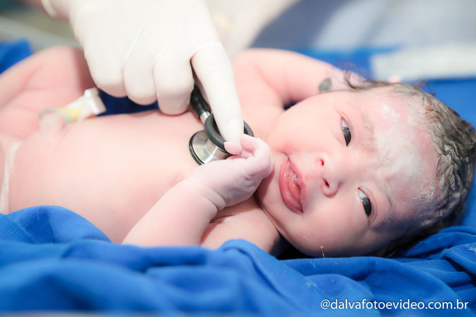 À chegada de Ana Julia